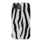 Zebra Groove — iPhone 16e Tough Case — Finnaij