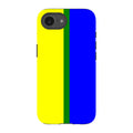 Rainbow Series Yellow Blue — iPhone 16e Tough Case — Finnaij