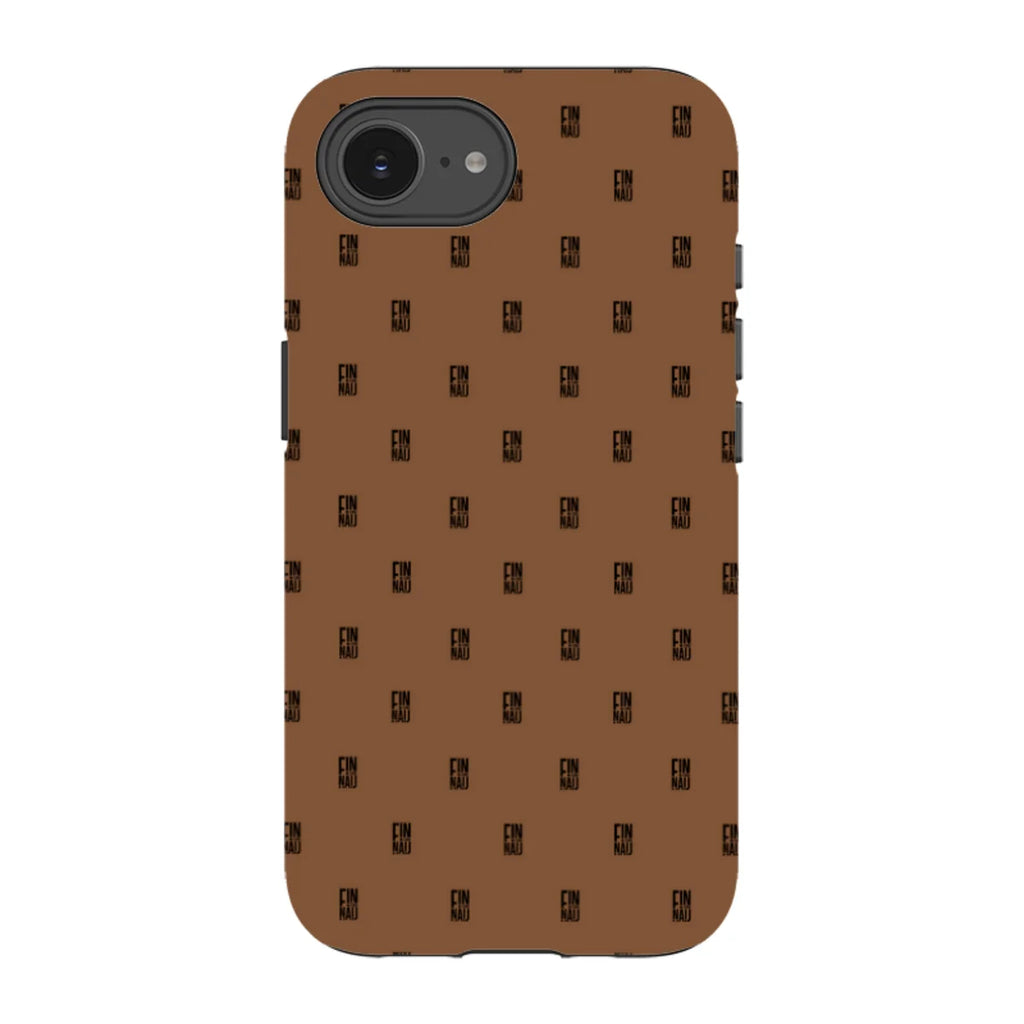 Monogram Chocolate Lover — iPhone 16e Tough Case — Finnaij