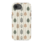 Birch and Linen Pattern by Elsi Vaarala — iPhone 16e Tough Case — Finnaij