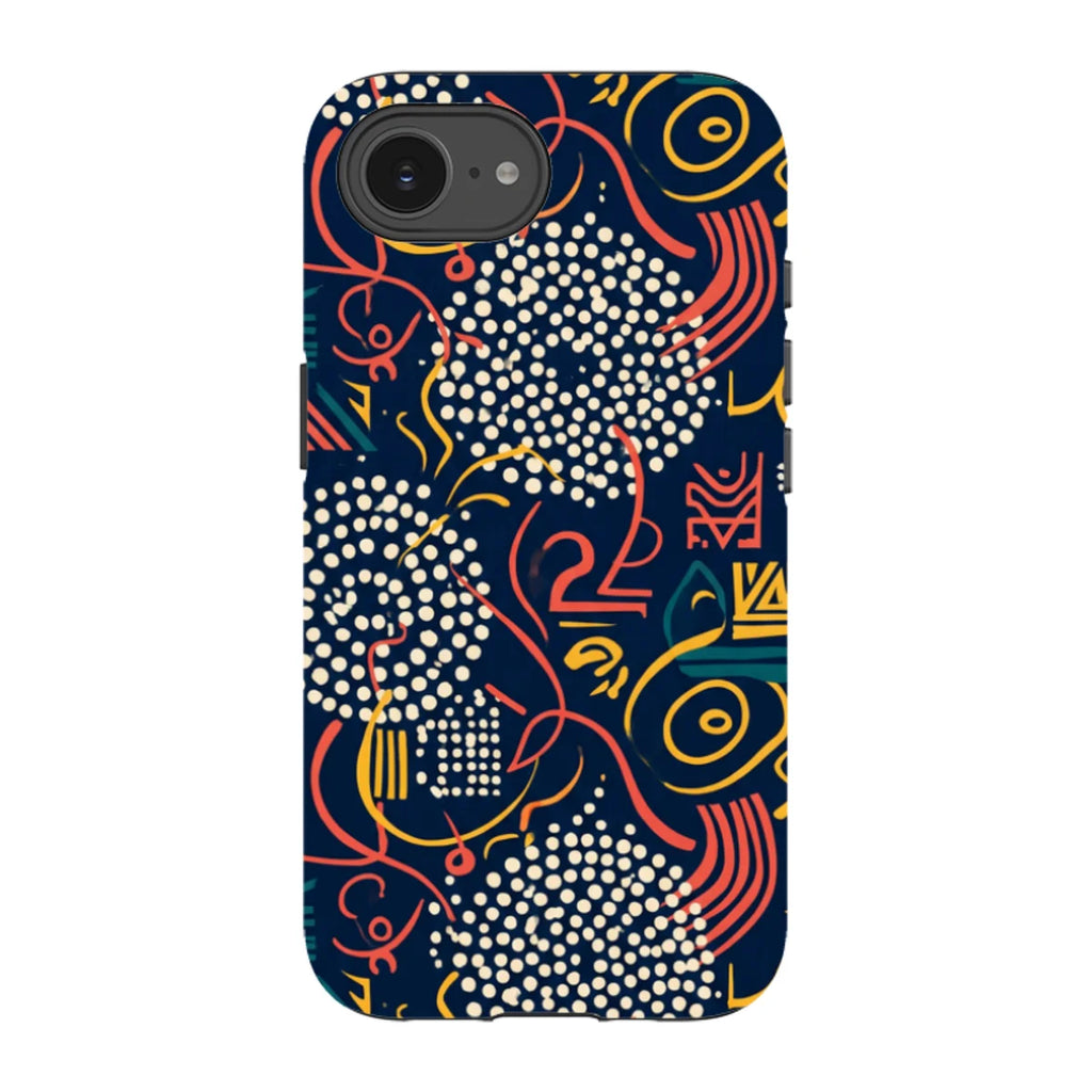 Adire Nightfall by Ada Okoye — Tough Case for iPhone — Finnaij