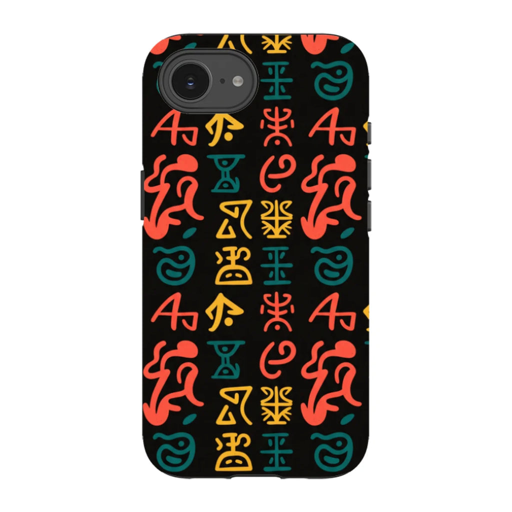 Nsibidi Pulse by Ada Okoye — Tough Case for iPhone — Finnaij