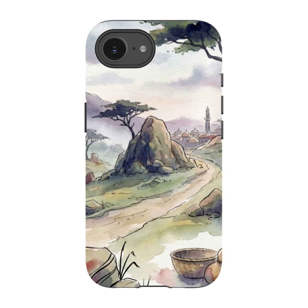 Jos Plateau Cool Light by Tobi Akinyemi — iPhone 16e Tough Case — Finnaij