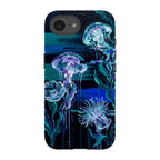 Deep-Sea Underwater Botanical Fantasy by Frida Lövström — iPhone 16e Tough Case — Finnaij
