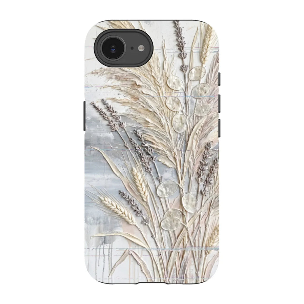 Dried Flowers and Grasses by Frida Lövström — iPhone 16e Tough Case — Finnaij