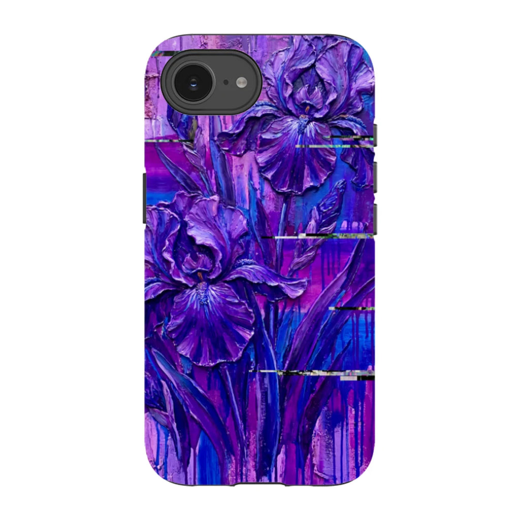 Iris Flowers by Frida Lövström — iPhone 16e Tough Case — Finnaij