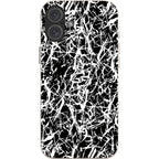 Black-White Grunge — iPhone 16 Plus iPhone Bio-degradable Case — Finnaij