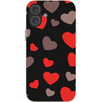 Red Hearts — iPhone 16 Plus iPhone Bio-degradable Case — Finnaij