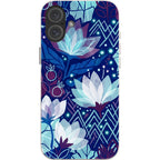 Frozen Lake Petals by Aino Kallio — iPhone 16 Plus iPhone Bio-degradable Case — Finnaij
