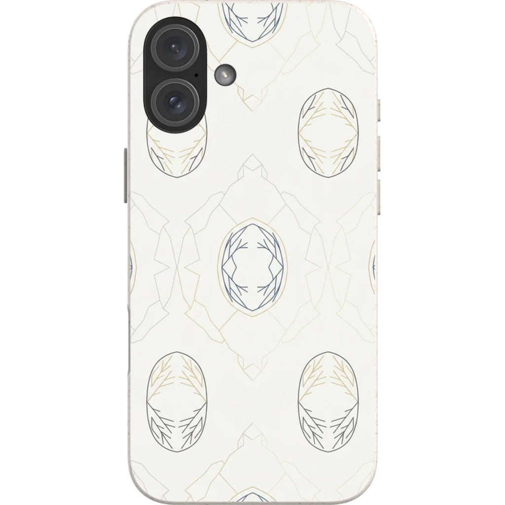 Frozen Lake Silence by Elsi Vaarala — iPhone 16 Plus iPhone Bio-degradable Case — Finnaij