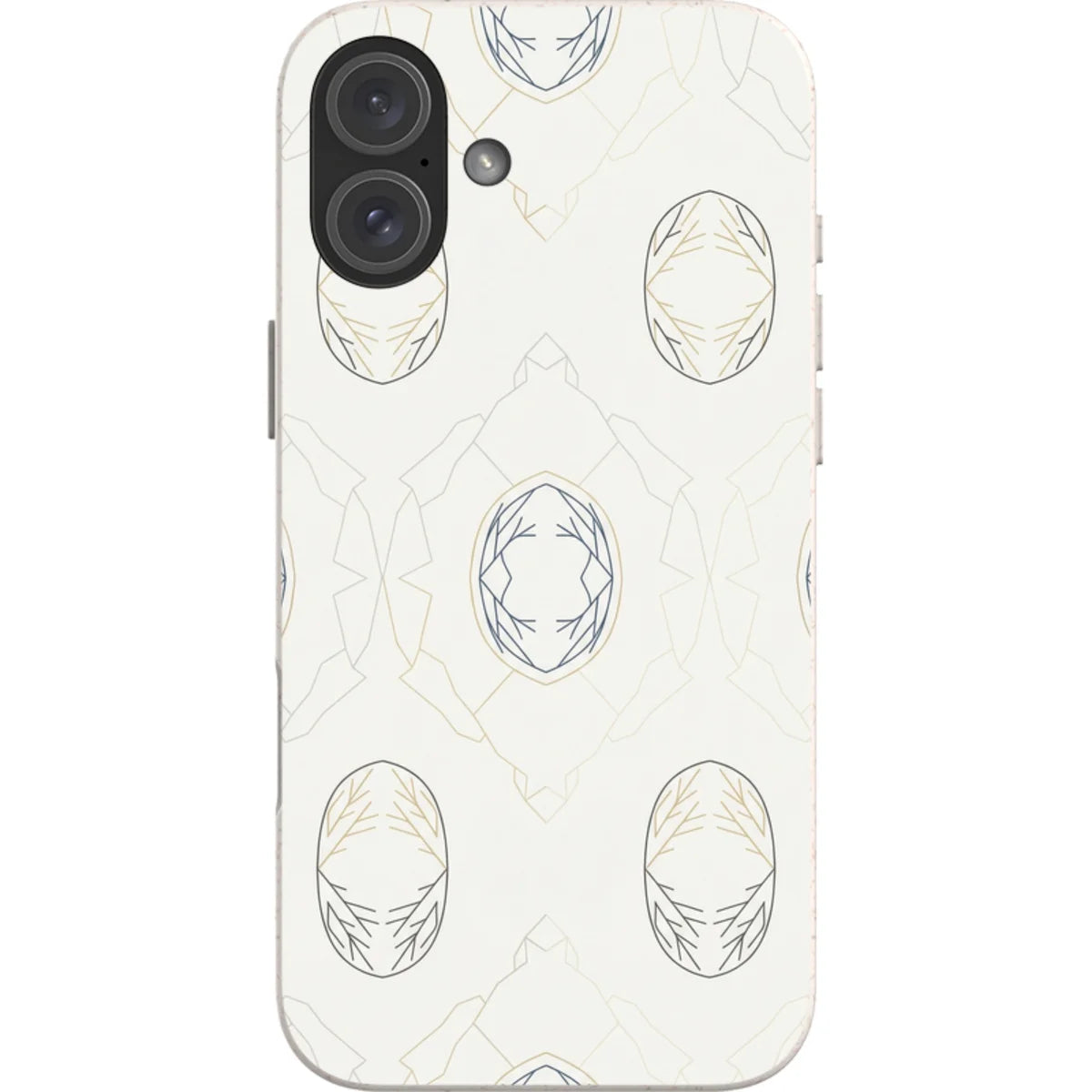 Frozen Lake Silence by Elsi Vaarala — iPhone 16 Plus iPhone Bio-degradable Case — Finnaij