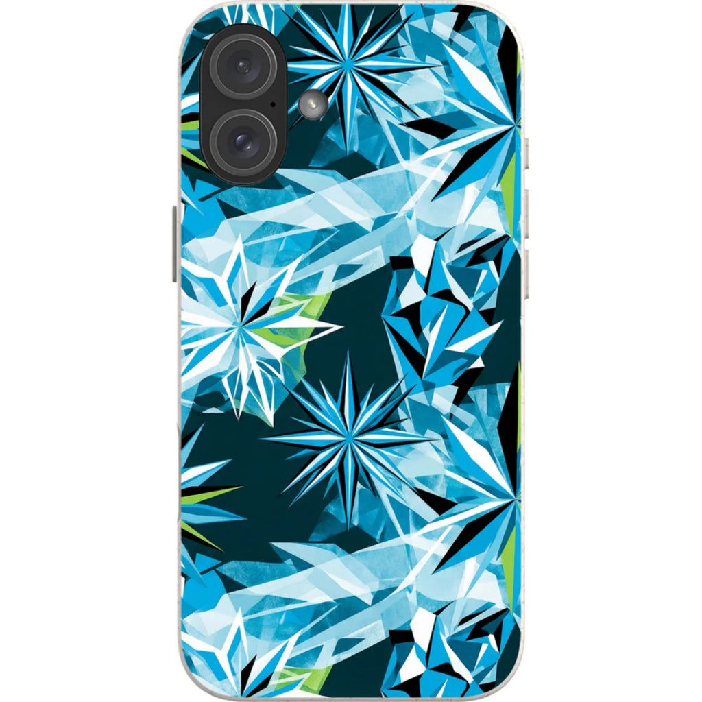 Ice Star Impact by Salla Niemi — iPhone 16 Plus iPhone Bio-degradable Case — Finnaij
