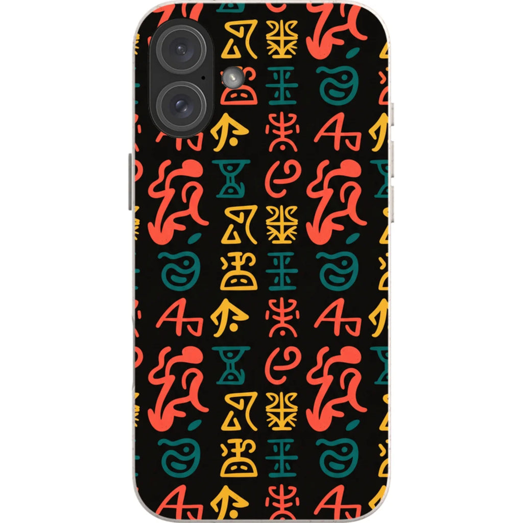 Nsibidi Pulse by Ada Okoye — iPhone Bio-degradable Case — Finnaij