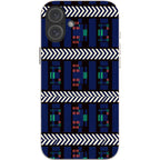Midnight Aso-Oke by Ada Okoye — iPhone 16 Plus iPhone Bio-degradable Case — Finnaij