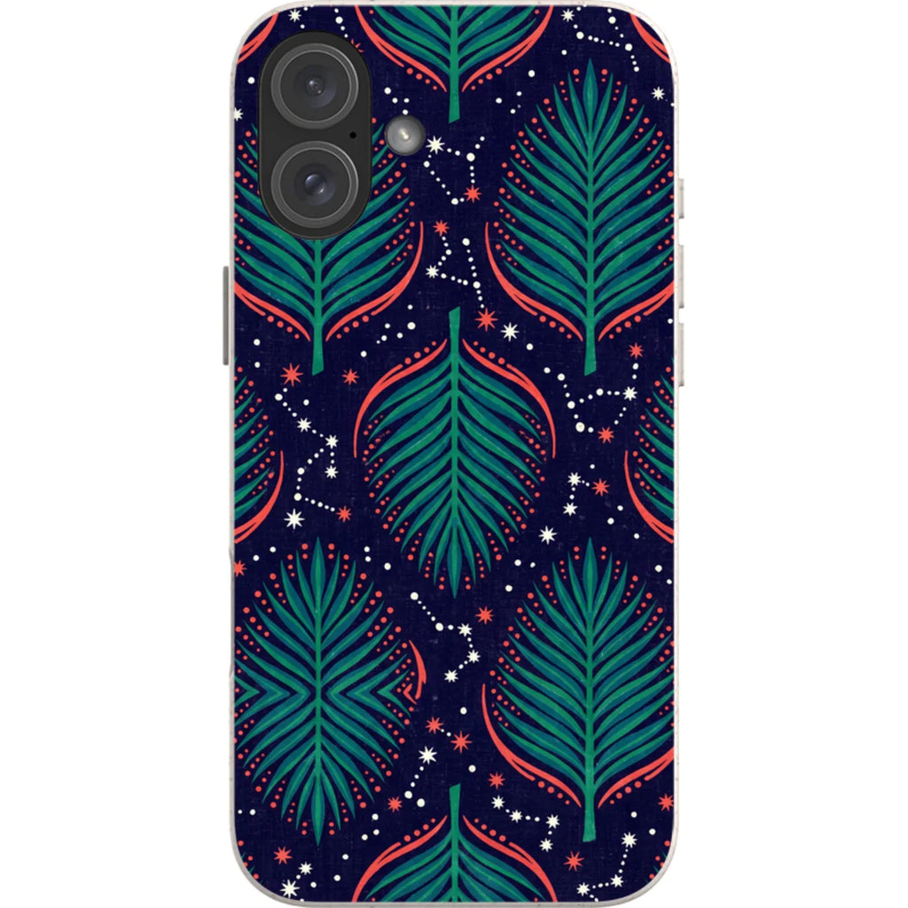 Palm Frond Constellations by Ada Okoye — iPhone 16 Plus iPhone Bio-degradable Case — Finnaij