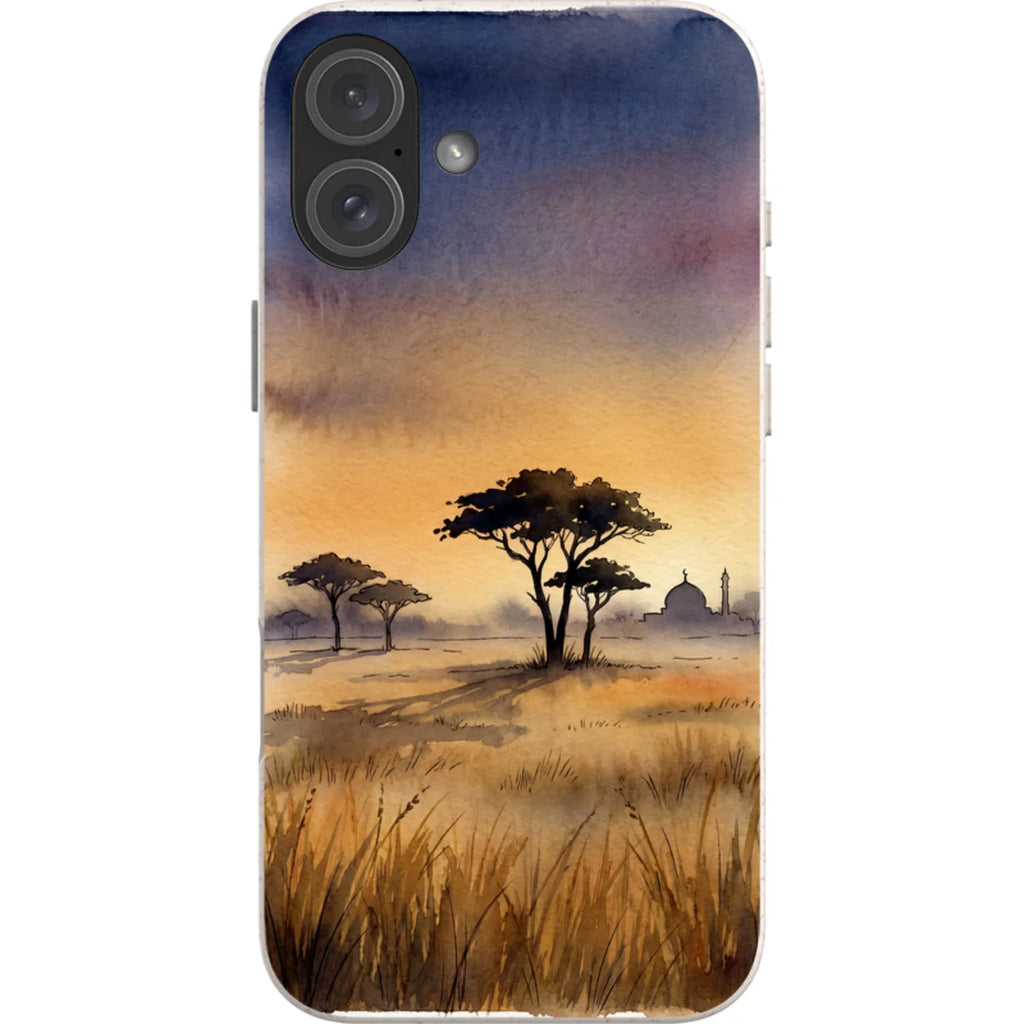 Savannah Haze by Tobi Akinyemi — iPhone 16 Plus iPhone Bio-degradable Case — Finnaij