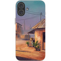City Edge Quiet Street by Tobi Akinyemi — iPhone 16 Plus iPhone Bio-degradable Case — Finnaij