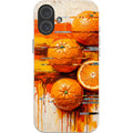 Oranges and Citrus Still Life by Frida Lövström — iPhone 16 Plus iPhone Bio-degradable Case — Finnaij