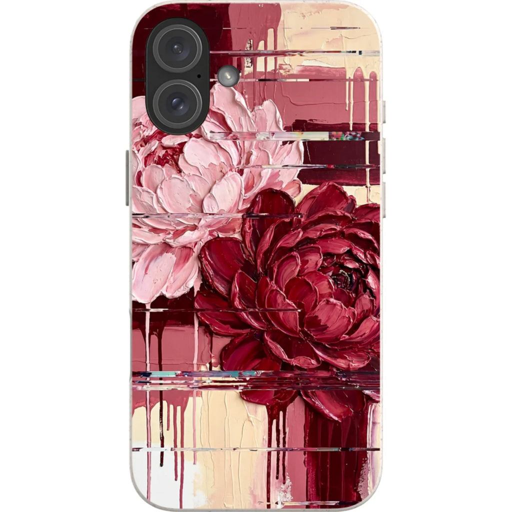 Peonies by Frida Lövström — iPhone 16 Plus iPhone Bio-degradable Case — Finnaij