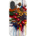 Autumn Berries and Botanicals by Frida Lövström — iPhone 16 Plus iPhone Bio-degradable Case — Finnaij