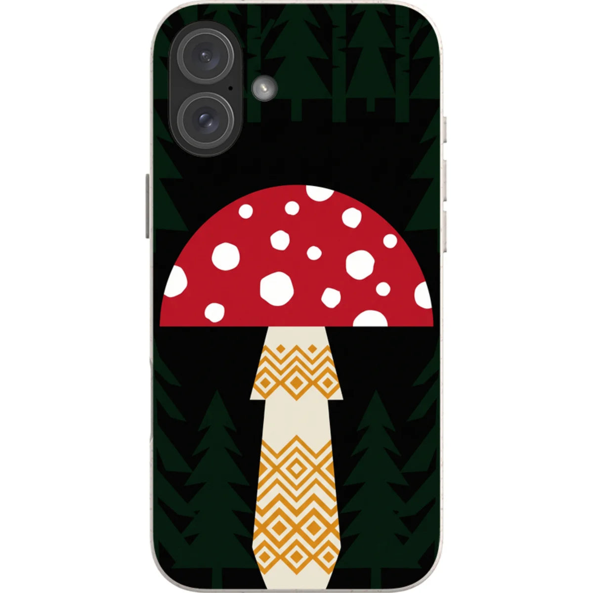 Fly Agaric — iPhone 16 Plus Bio-degradable Case — Finnaij