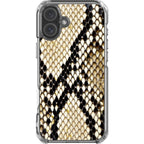 Serpent Chic — iPhone 16 Plus Clear Impact Case — Finnaij