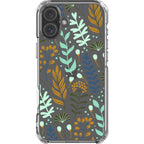 Wild Floral — iPhone 16 Plus Clear Impact Case — Finnaij