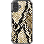 Serpent Chic — iPhone 16 Plus Magsafe Clear Impact Case — Finnaij