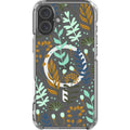 Wild Floral — iPhone 16 Plus Magsafe Clear Impact Case — Finnaij
