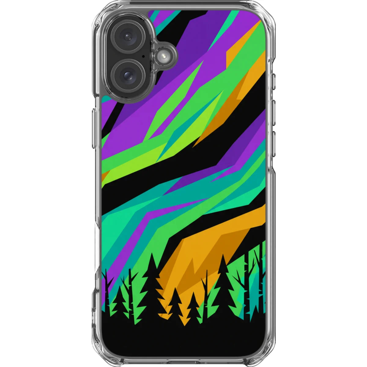Revontule — iPhone 16 Plus Magsafe Clear Impact Case — Finnaij