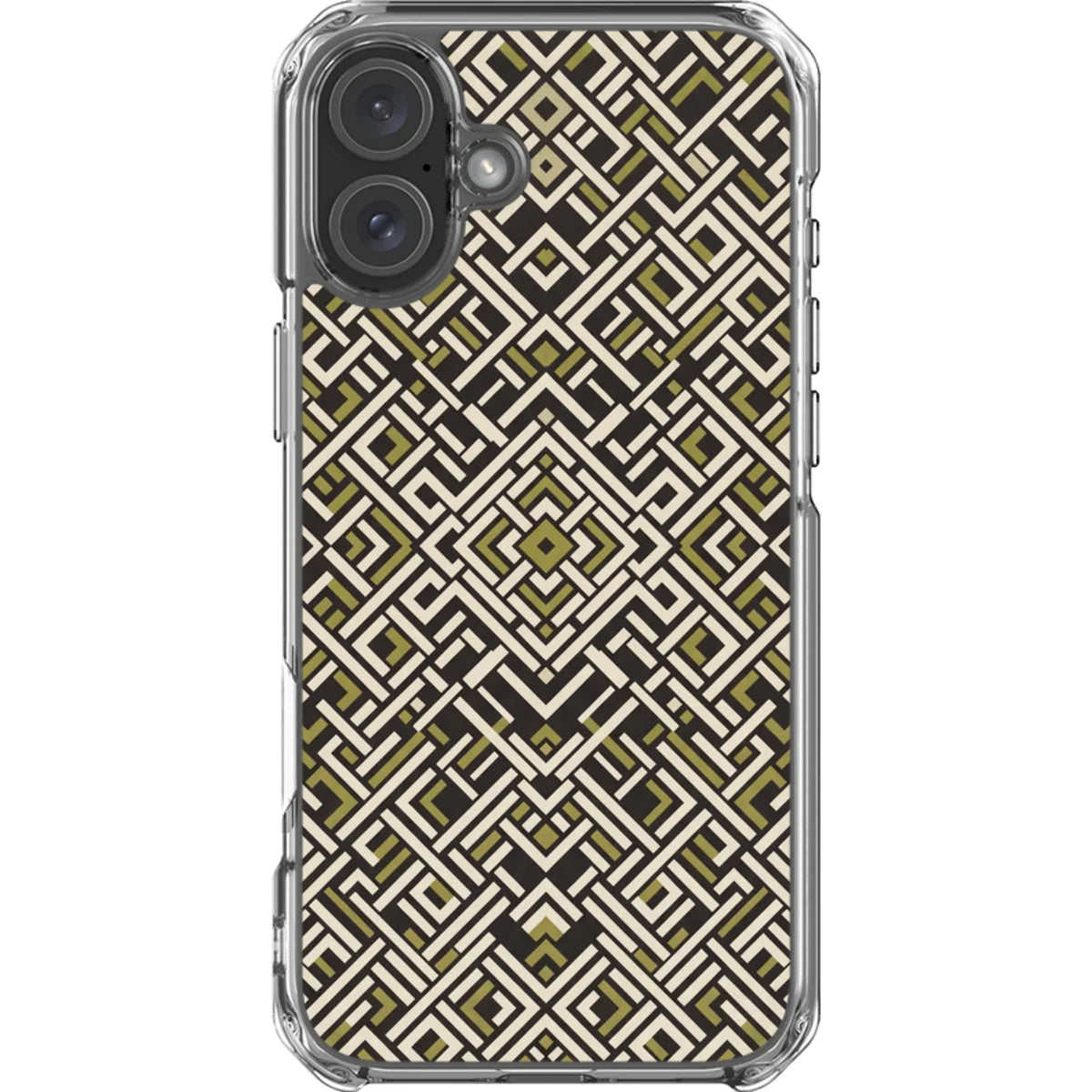 Bone Kuba — iPhone 16 Plus Magsafe Clear Impact Case — Finnaij
