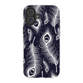 Feathers in Bloom — iPhone 16 Plus Magsafe Tough Case — Finnaij