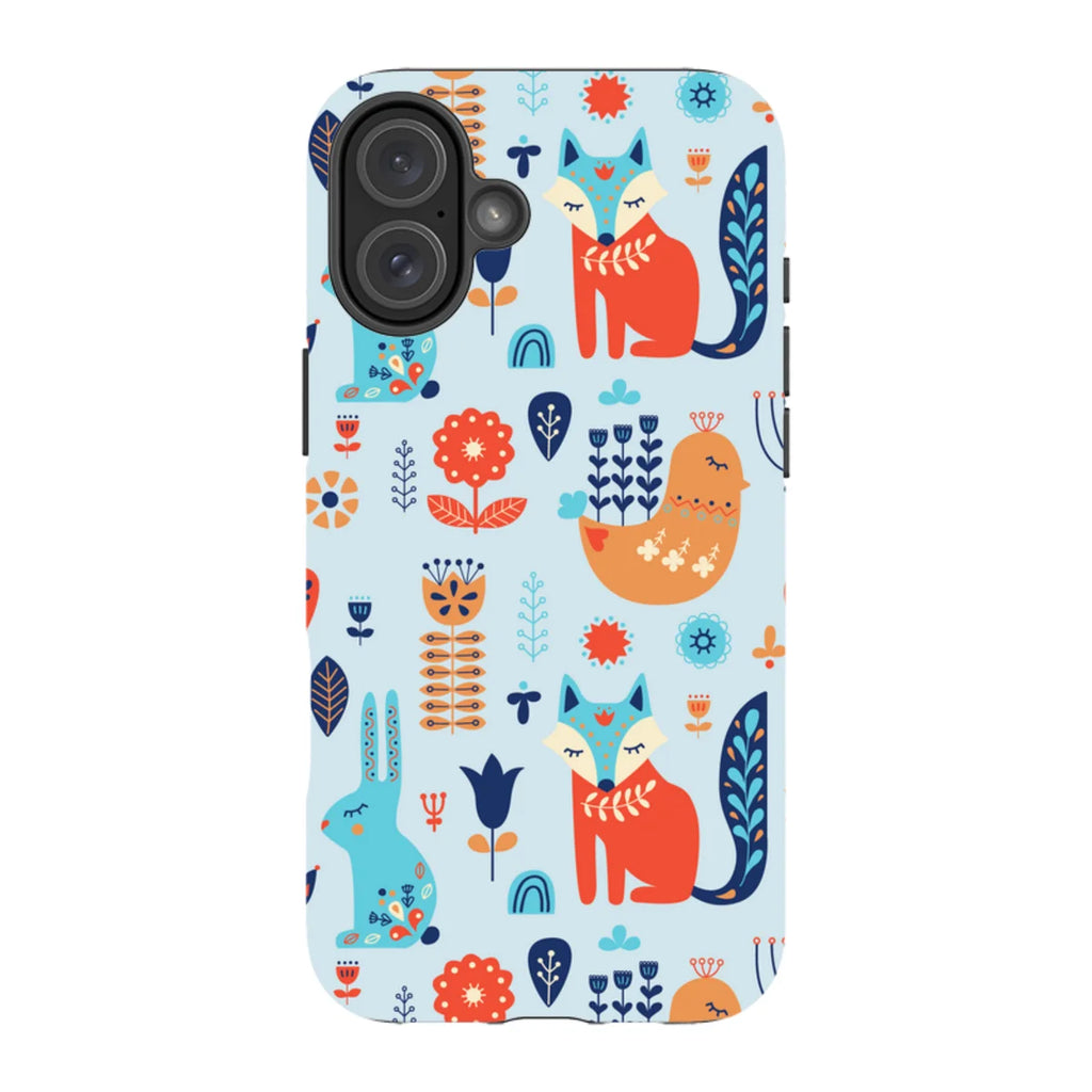 Nordic Ornament — iPhone 16 Plus Magsafe Tough Case — Finnaij