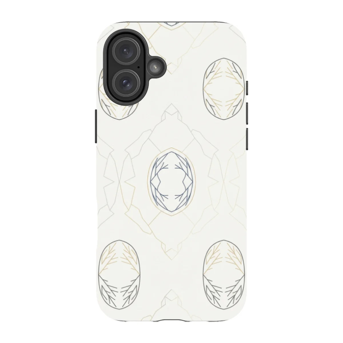 Frozen Lake Silence by Elsi Vaarala — iPhone 16 Plus Magsafe Tough Case — Finnaij