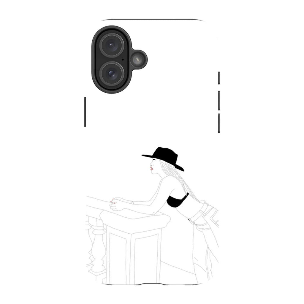 Cowgirl by Keagan Haight — iPhone 16 Plus Magsafe Tough Case — Finnaij