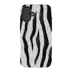 Zebra Groove — iPhone 16 Plus Magsafe Tough Case — Finnaij