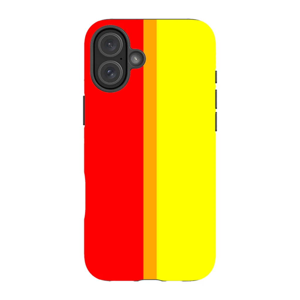 Rainbow Series Red Yellow — iPhone 16 Plus Magsafe Tough Case — Finnaij