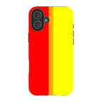 Rainbow Series Red Yellow — iPhone 16 Plus Magsafe Tough Case — Finnaij