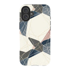 Frozen Lake Geometry by Elsi Vaarala — iPhone 16 Plus Magsafe Tough Case — Finnaij