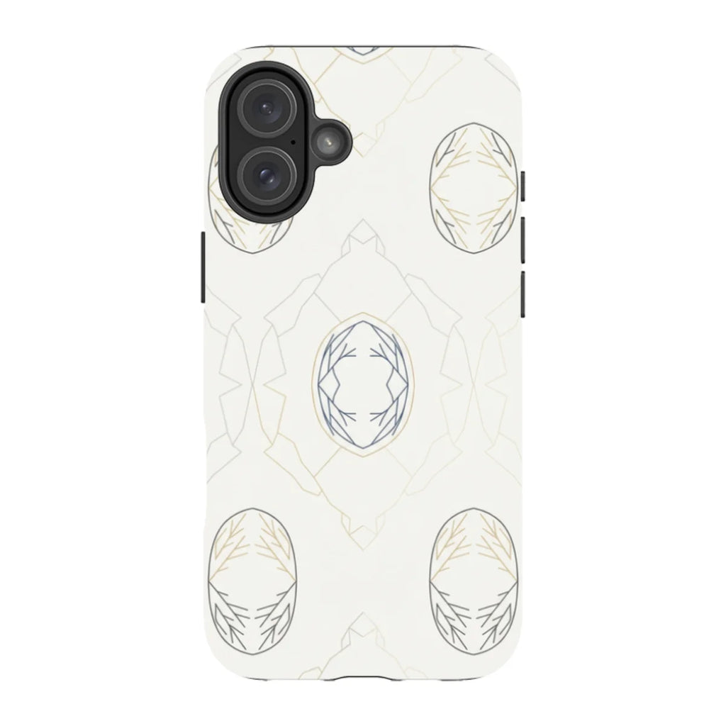 Frozen Lake Silence by Elsi Vaarala — iPhone 16 Plus Magsafe Tough Case — Finnaij