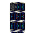 Midnight Aso-Oke by Ada Okoye — iPhone 16 Plus MagSafe Tough Case — Finnaij
