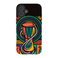Talking Drum Halo by Ada Okoye — iPhone 16 Plus MagSafe Tough Case — Finnaij