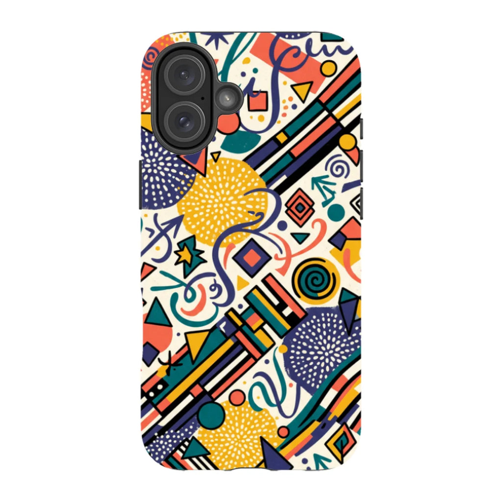 Festival Confetti (Daylight) by Ada Okoye — iPhone 16 Plus MagSafe Tough Case — Finnaij