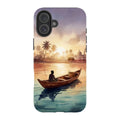 Lagoon Morning by Tobi Akinyemi — iPhone 16 Plus MagSafe Tough Case — Finnaij