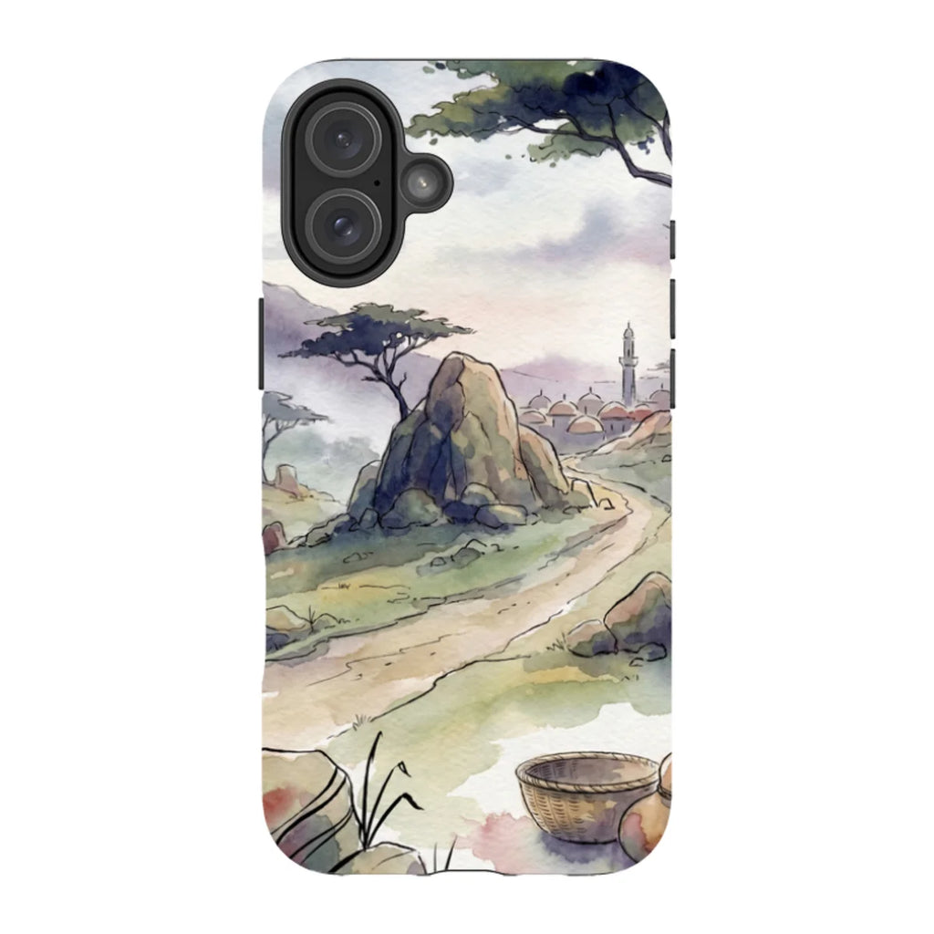 Jos Plateau Cool Light by Tobi Akinyemi — iPhone 16 Plus MagSafe Tough Case — Finnaij