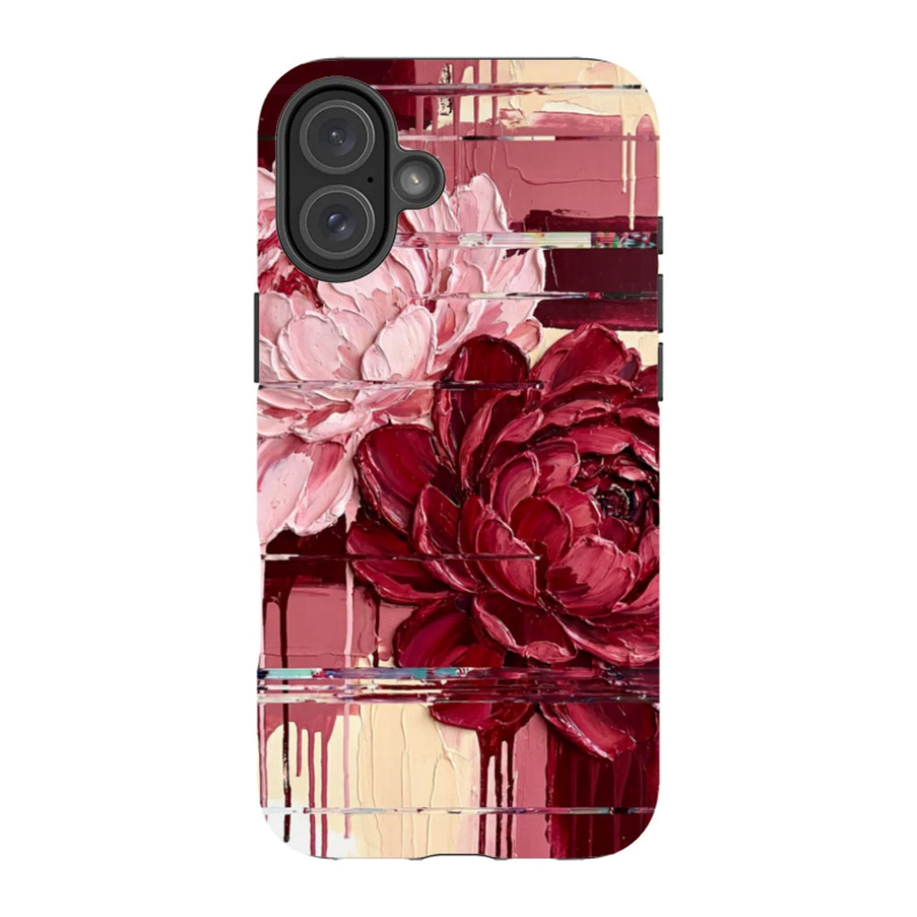Peonies by Frida Lövström — iPhone 16 Plus Magsafe Tough Case — Finnaij