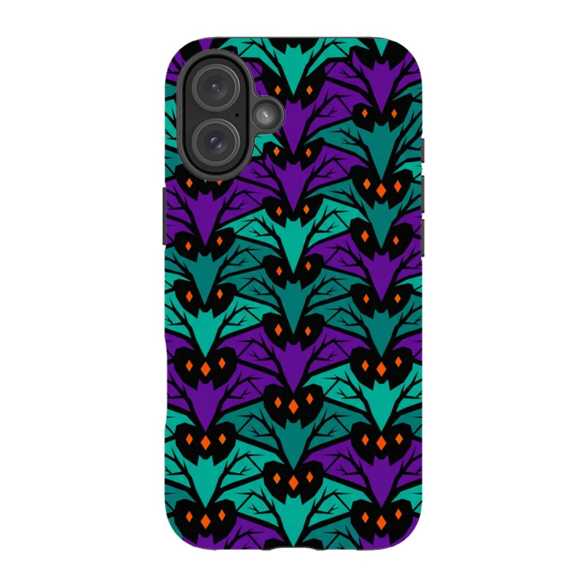 Bat Forest — iPhone 16 Plus MagSafe Tough Case — Finnaij