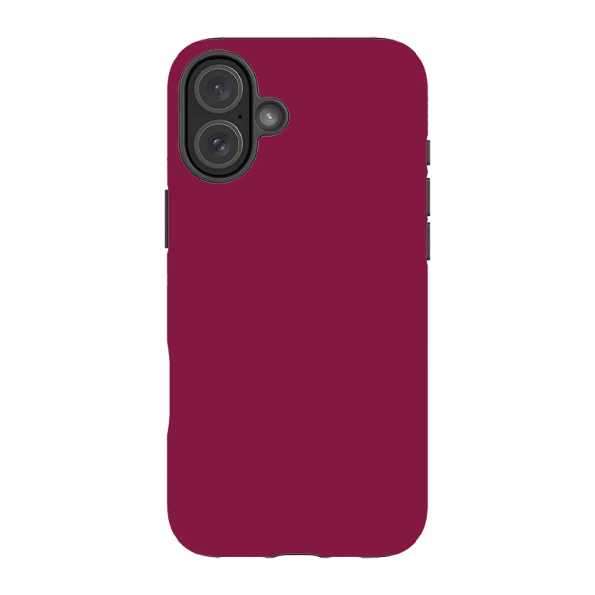 Simple Range Burgundy Orchid — iPhone 16 Plus MagSafe Tough Case — Finnaij