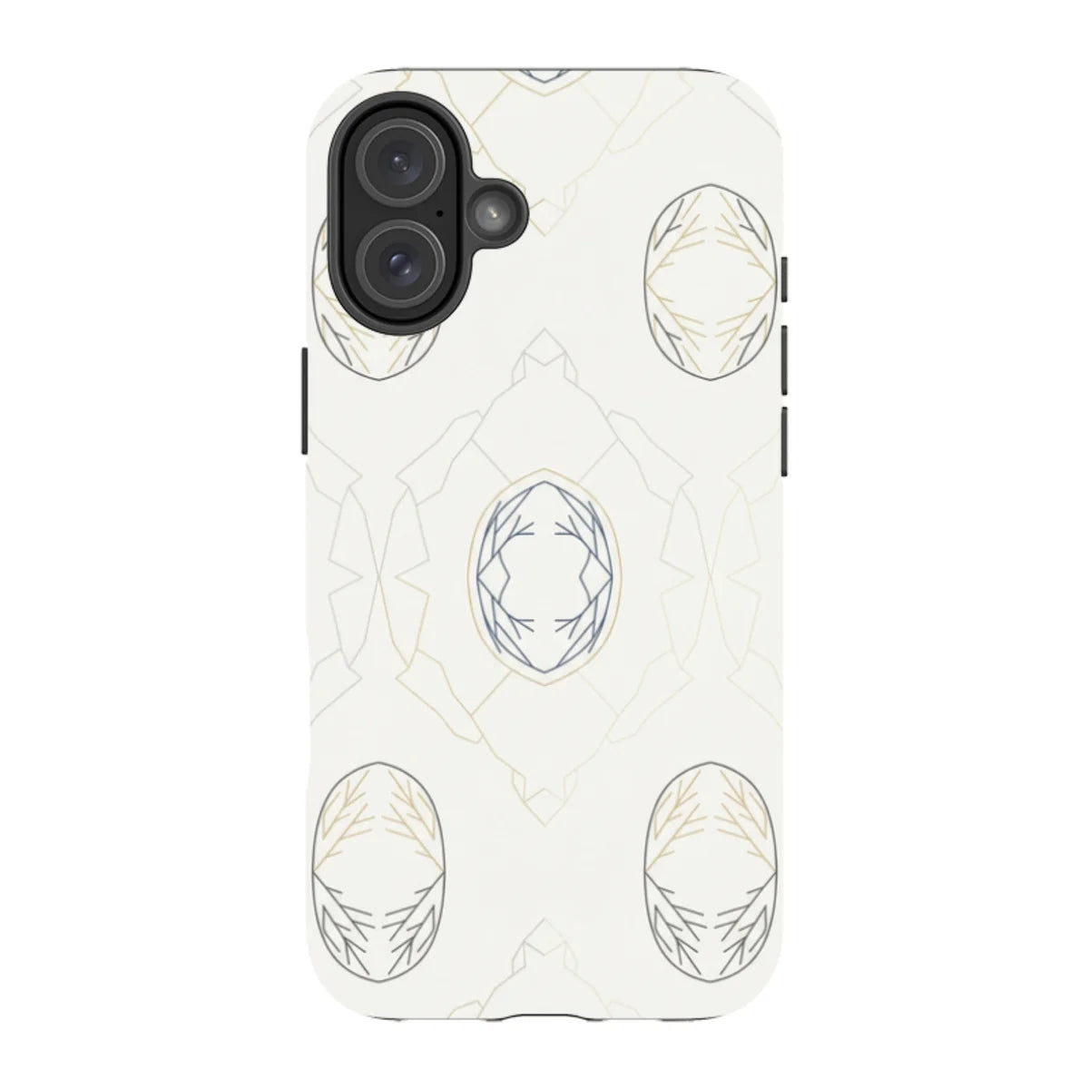 Frozen Lake Silence by Elsi Vaarala — iPhone 16 Plus Tough Case — Finnaij