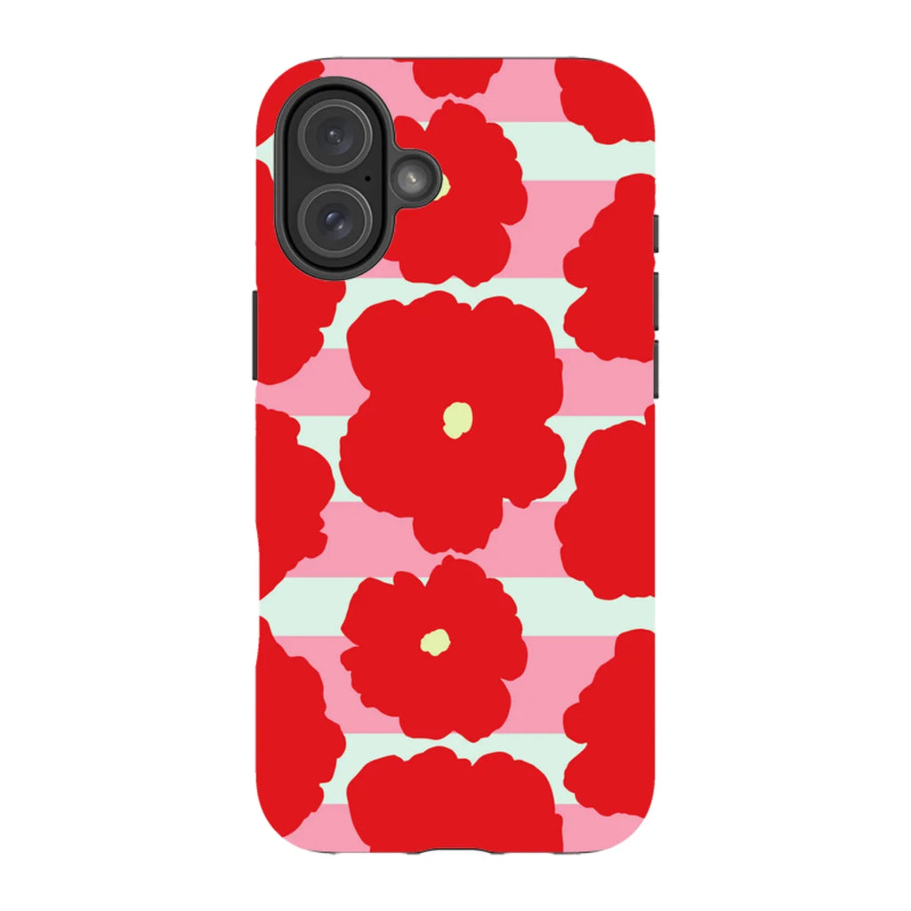 Bold Floral — iPhone 16 Plus Tough Case — Finnaij